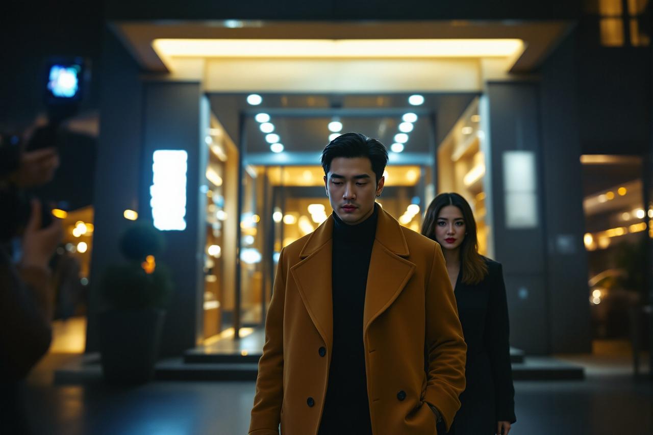 某顶流男星深夜被拍到与神秘女子同回公寓,工作室火速回应 - 吃瓜视 某顶流男星深夜被拍到与神秘女子同回公寓的娱乐新闻配图